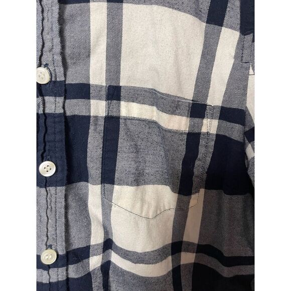 J. Crew Boy Fit Plaid Button down - Picture 6 of 8